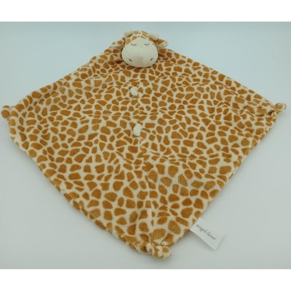 Angel Dear Giraffe Lovey Security Blanket Plush‎ Baby Comfort Toy Soft